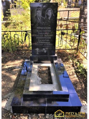 Памятник из гранита "Стандарт семейный" — ritualum.ru