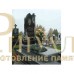 Памятник из гранита  "Пламя стандарт с крестом"  — ritualum.ru