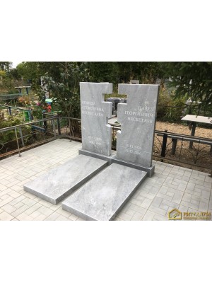 Памятник из мрамора - Воздушный крест 71 — ritualum.ru