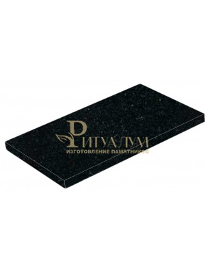 Надгробная плита из гранита 120х50х5 — ritualum.ru